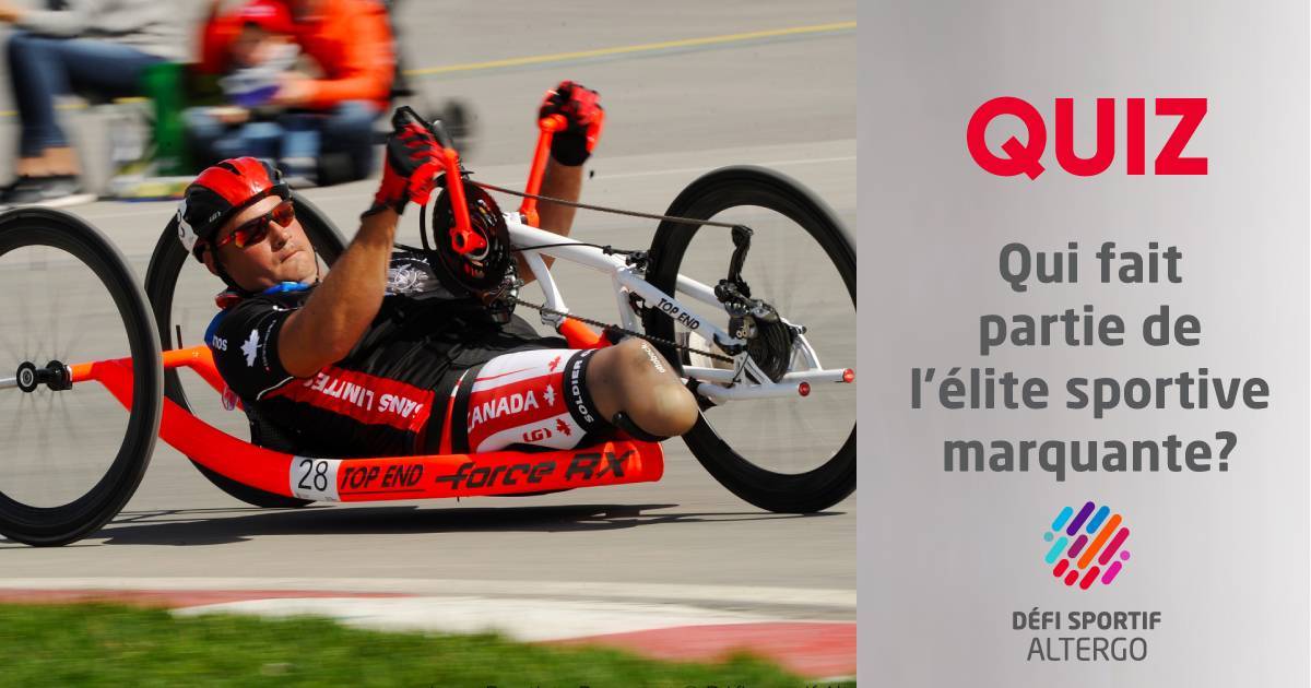 Quiz: Qui fait partie de l'élite sportive marquante?