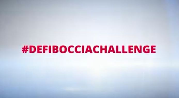 Capture d'écran de la vidéo : #defibocciachallenge